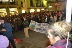 Una imagen de este 25-N en la capital soriana