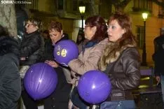 Una imagen de este 25-N en la capital soriana