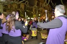 Una imagen de este 25-N en la capital soriana