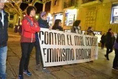 Una imagen de este 25-N en la capital soriana