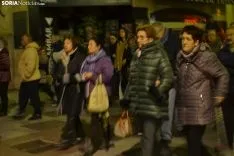 Una imagen de este 25-N en la capital soriana