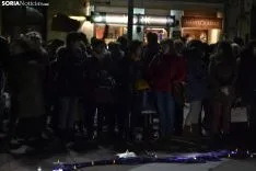 Una imagen de este 25-N en la capital soriana