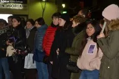 Una imagen de este 25-N en la capital soriana