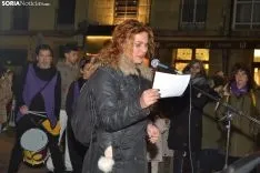 Una imagen de este 25-N en la capital soriana