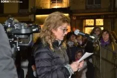 Una imagen de este 25-N en la capital soriana