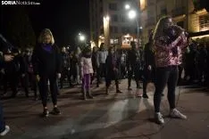 Una imagen de este 25-N en la capital soriana