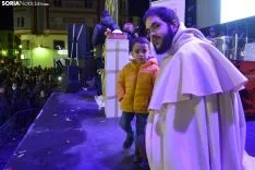 Una imagen de la apertura del tiempo navideño este viernes. /SN