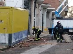 Una imagen del operativo tras el derrumbe. /SN