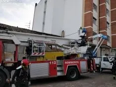 Una imagen del operativo tras el derrumbe. /SN