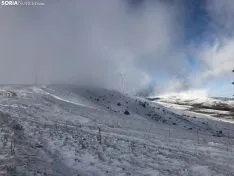 Foto 6 - La nieve en Oncala presagia el temporal