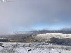 Foto 5 - La nieve en Oncala presagia el temporal