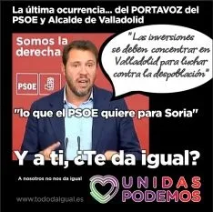Imágenes de la campaña de Unidas Podemos.