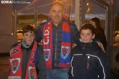 Aficiones del Numancia y el Rayo Vallecano.