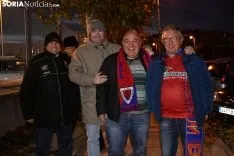 Aficiones del Numancia y el Rayo Vallecano.
