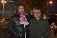 Aficiones del Numancia y el Rayo Vallecano.
