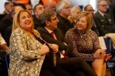 Una imagen del acto de este miércoles en El Burgo. /SN