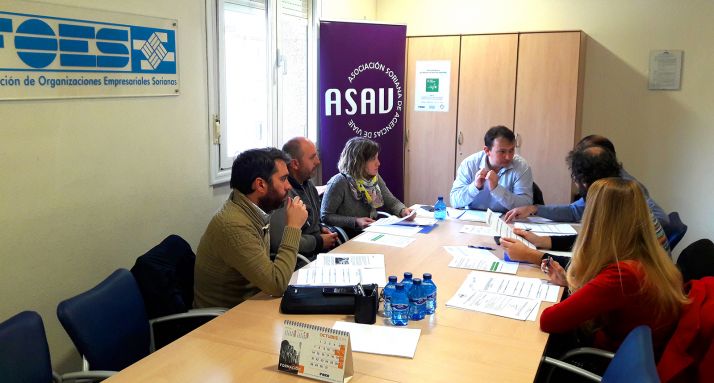 Miembros de ASAV en su última asamblea. /FOES