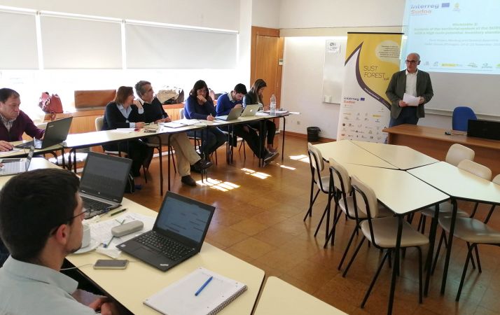 Una imagen de la ponencia en Lisboa. /FS