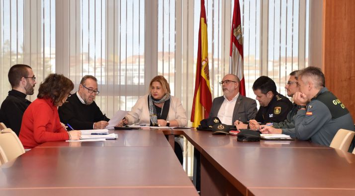 Reunión del Comité Territorial de Seguridad. /Jta.