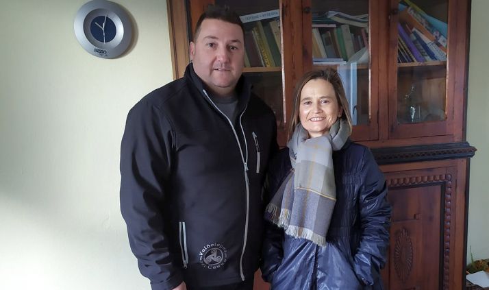 Elia Jiménez y Ruyman Domínguez. 