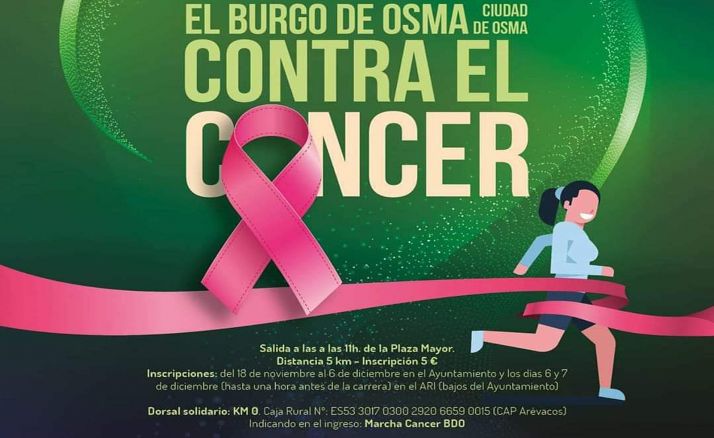 El Burgo correrá su I Marcha contra el cáncer el 7 de diciembre