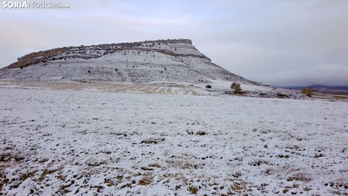 El Pico Frentes esta mañana de viernes. /SN