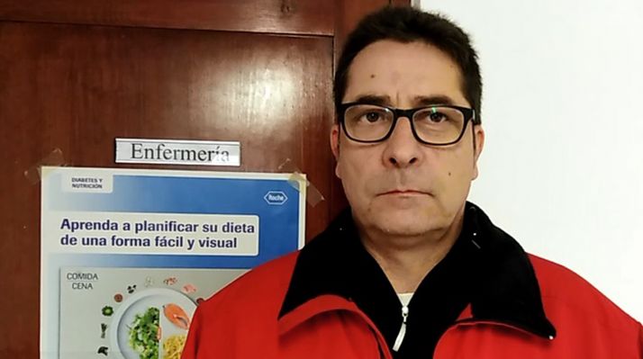 José Luis Sanjuán, candidato de UP al Senado por Soria.  