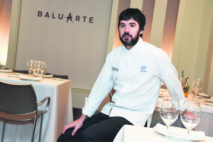 Oscar García, Restaurante Baluarte. 