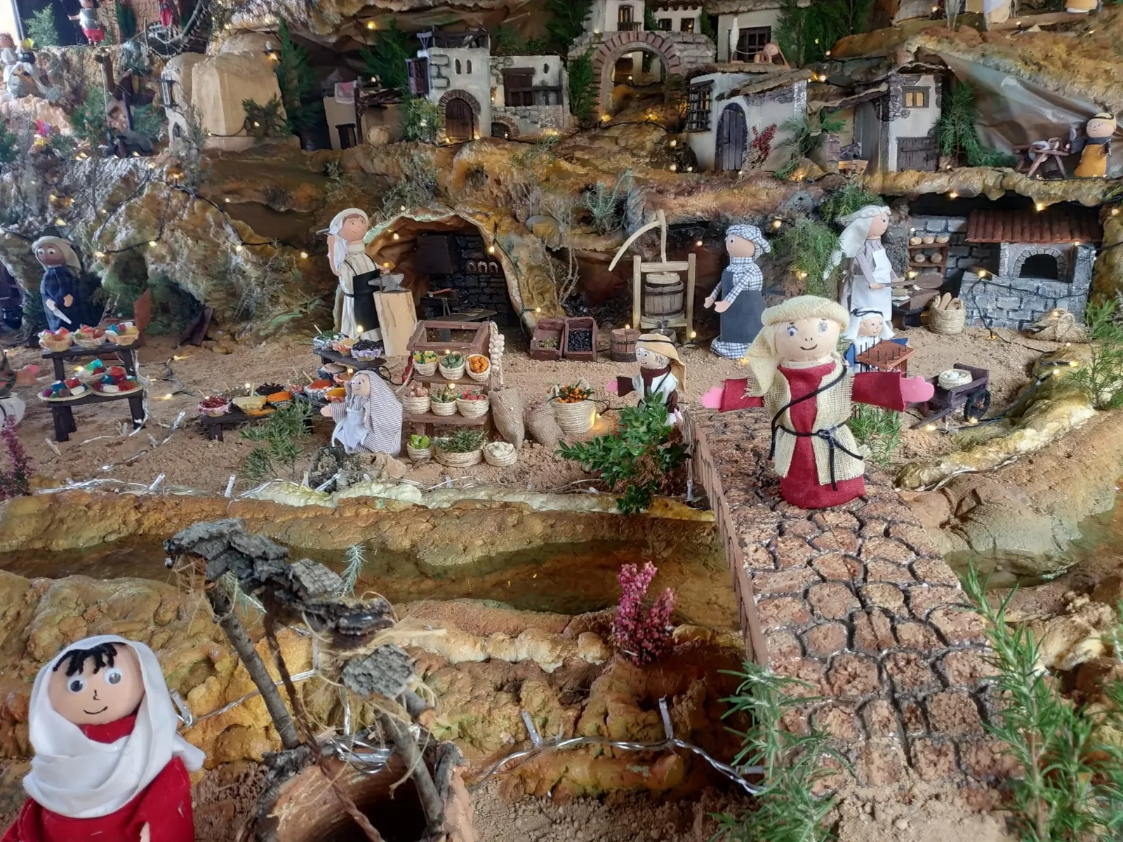 Una de las escenas del nacimiento. 