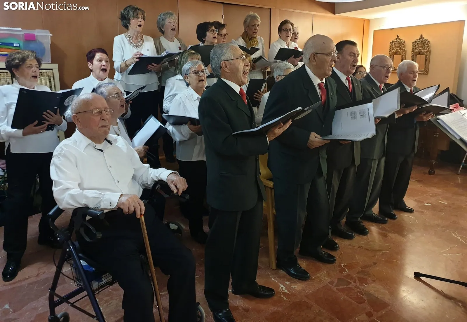 Una imagen del recital navideño. /SN