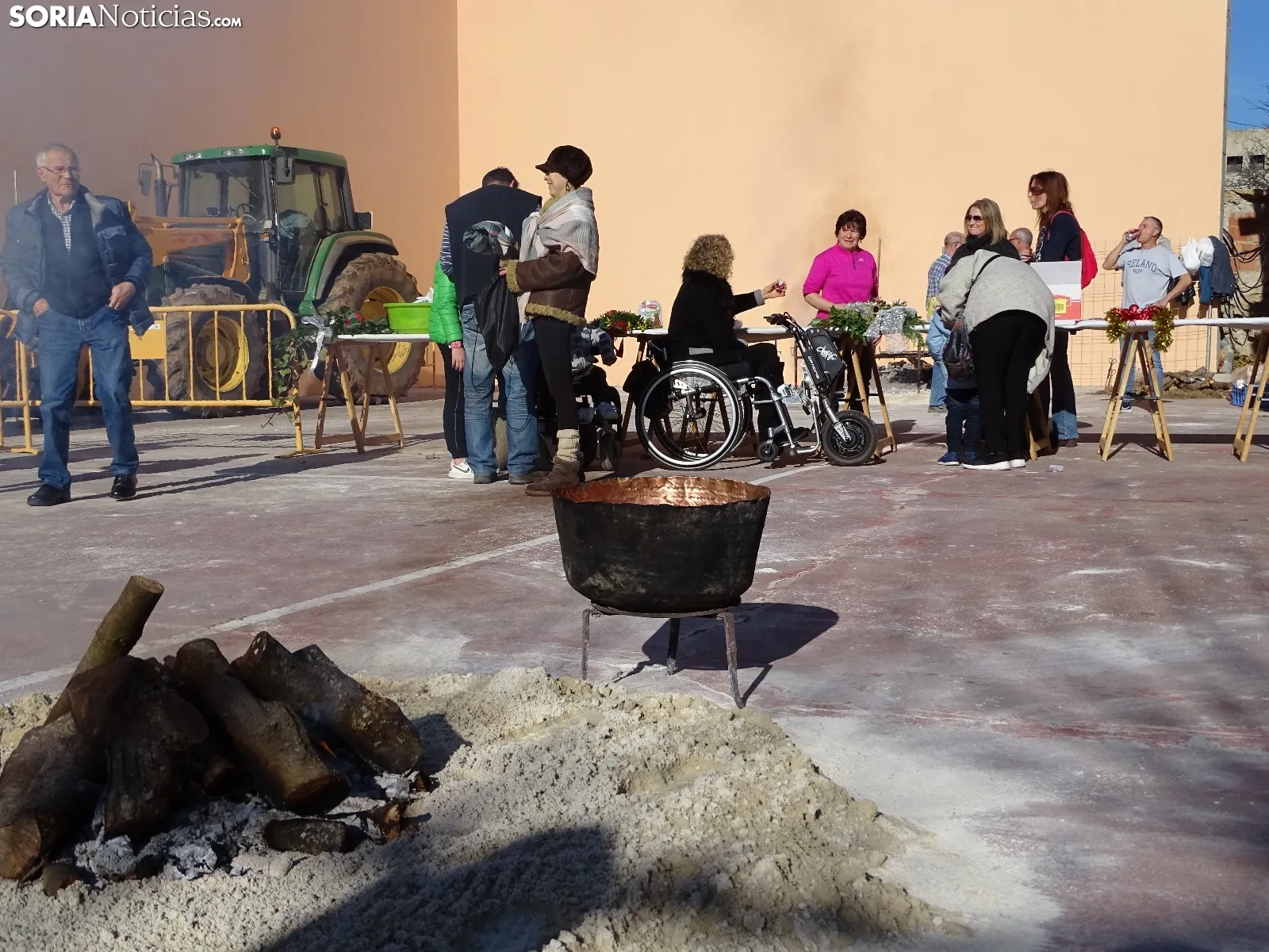Una imagen del ambiente garreño este sábado. /SN