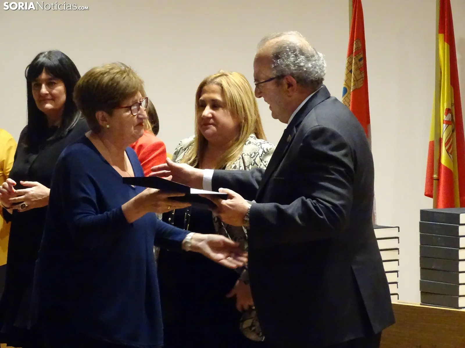Una imagen de la entrega de los reconocimientos. /SN