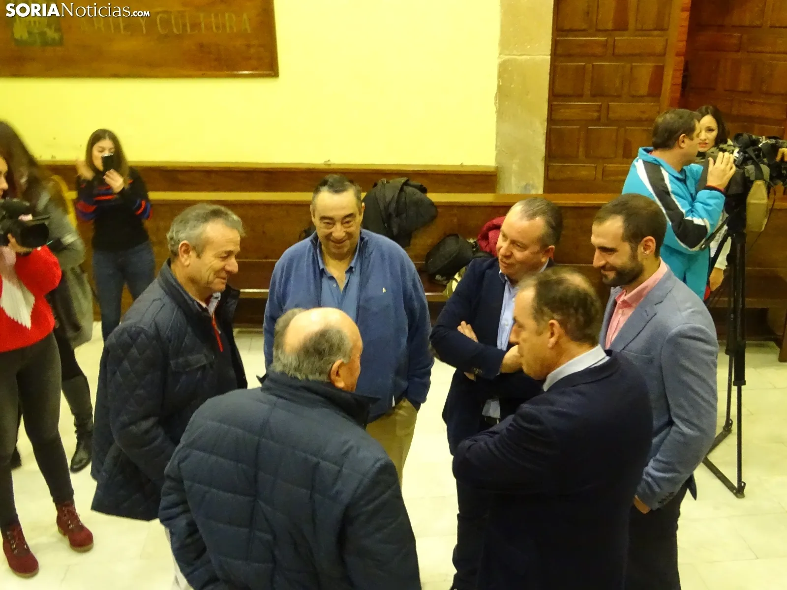 Una imagen del acto central en el Aula Tirso de Molina. /SN