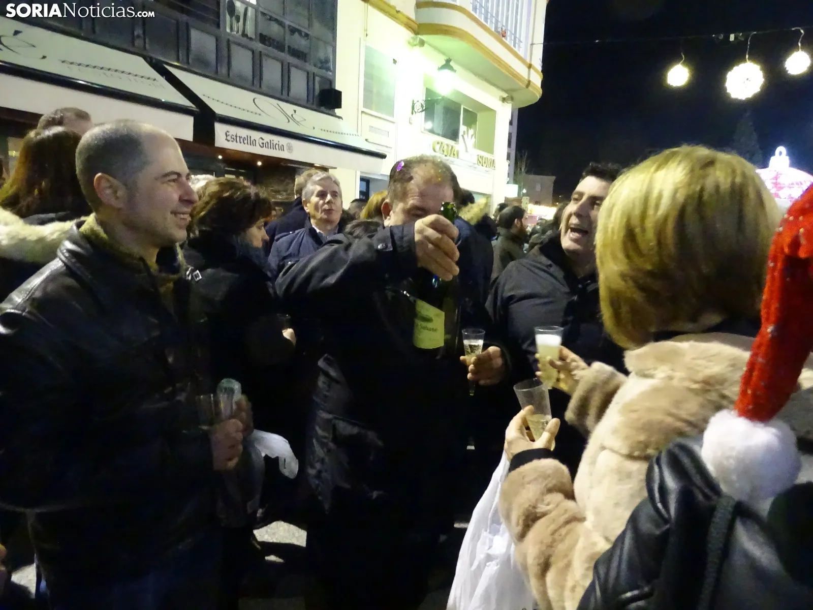 Ambiente de la última noche del año en la capital. /SN