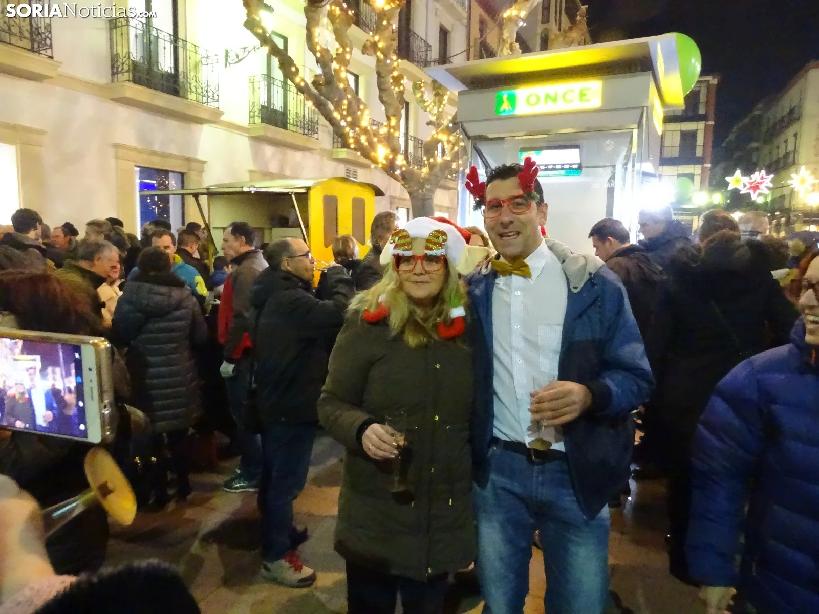Ambiente de la última noche del año en la capital. /SN