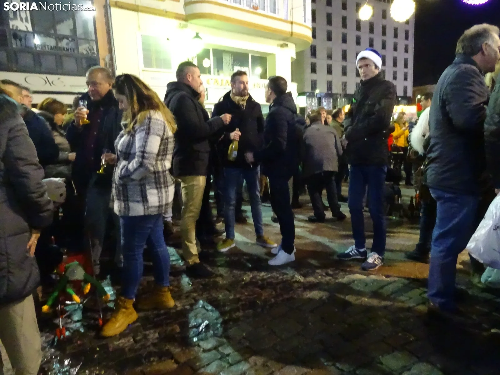 Ambiente de la última noche del año en la capital. /SN