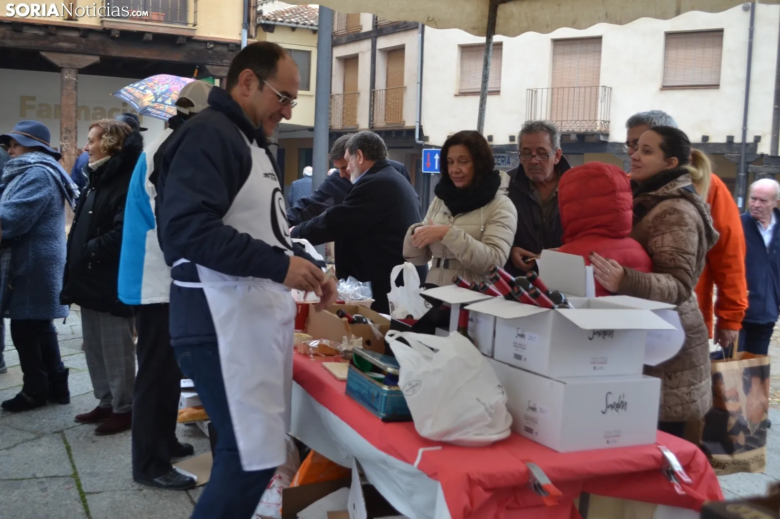Una imagen de la feria este domingo. /SN
