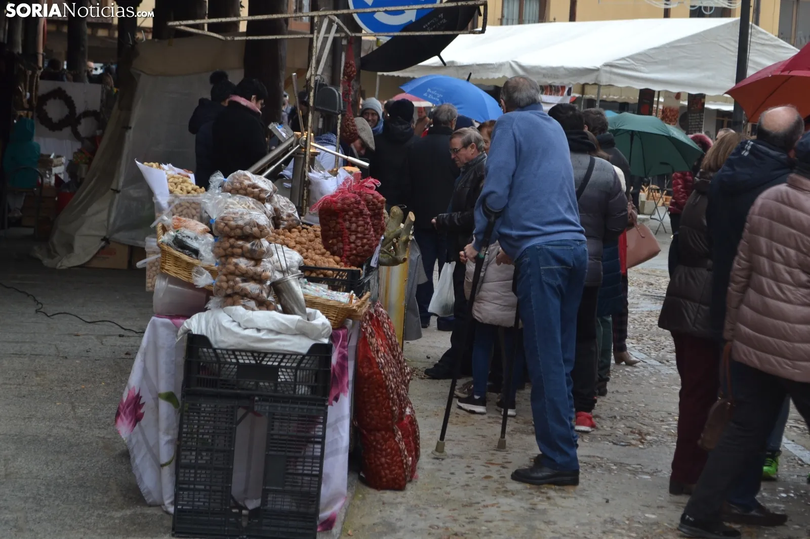 Una imagen de la feria este domingo. /SN