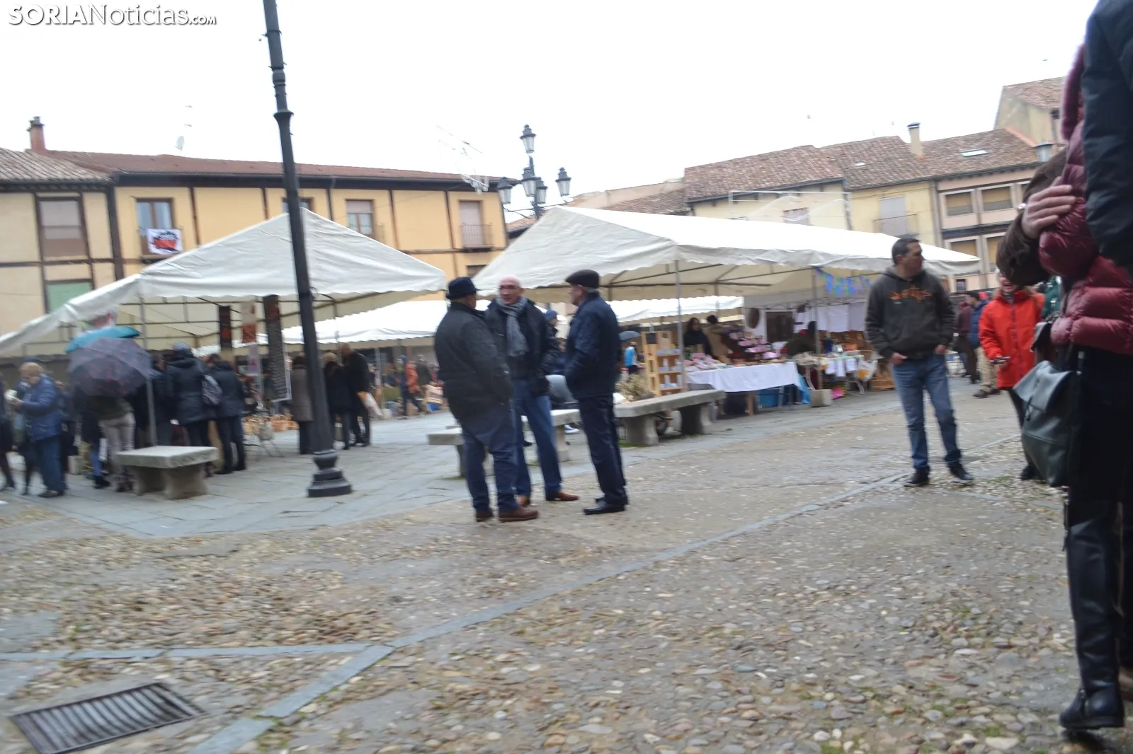 Una imagen de la feria este domingo. /SN