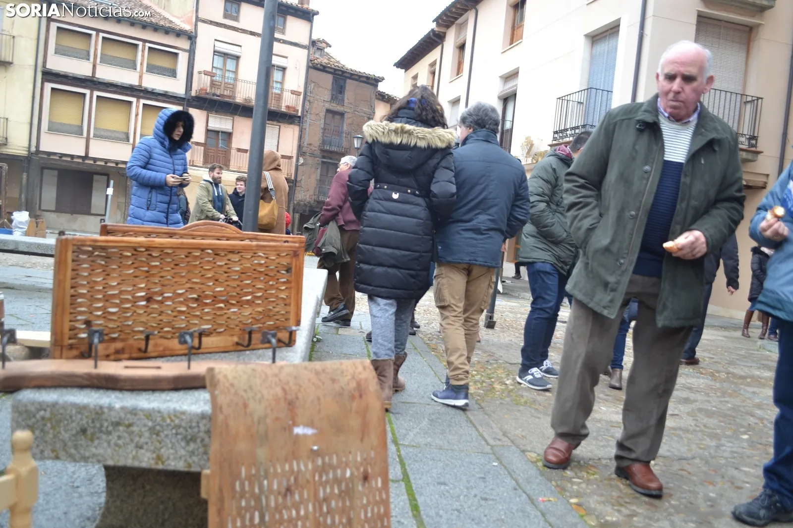 Una imagen de la feria este domingo. /SN