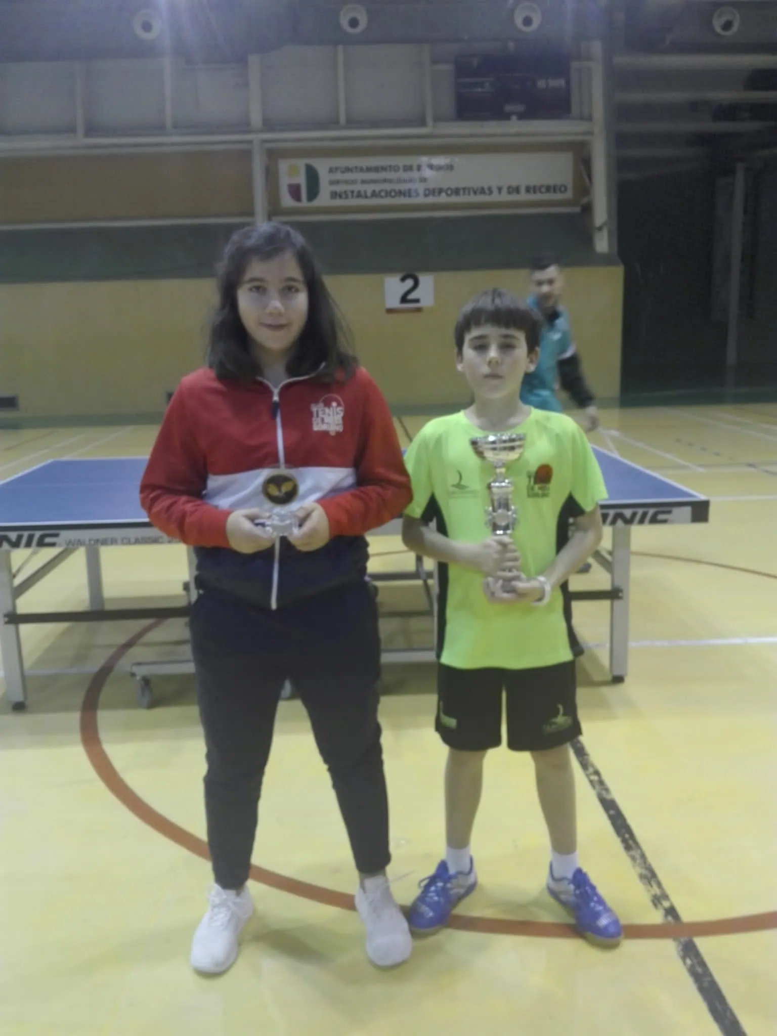 Foto 2 - El club de tenis de mesa soriano ha viajado a Burgos para participar en la primera jornada de la liga promesas