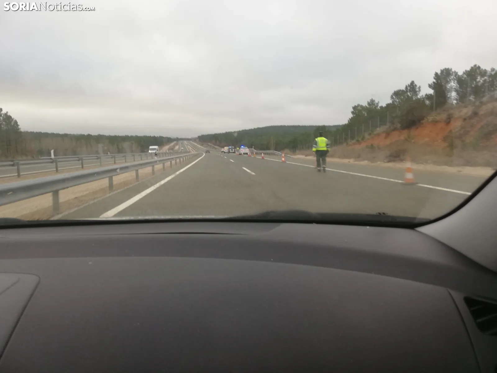 Accidente en la A15