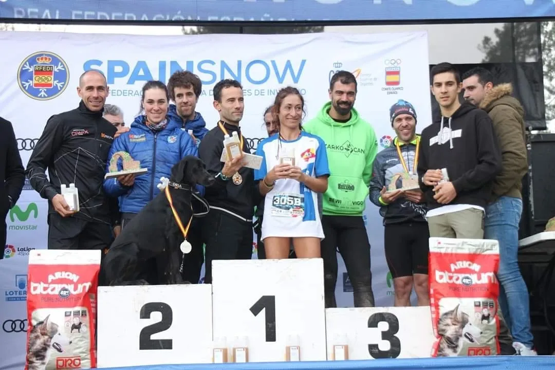 Podio final del campeonato.