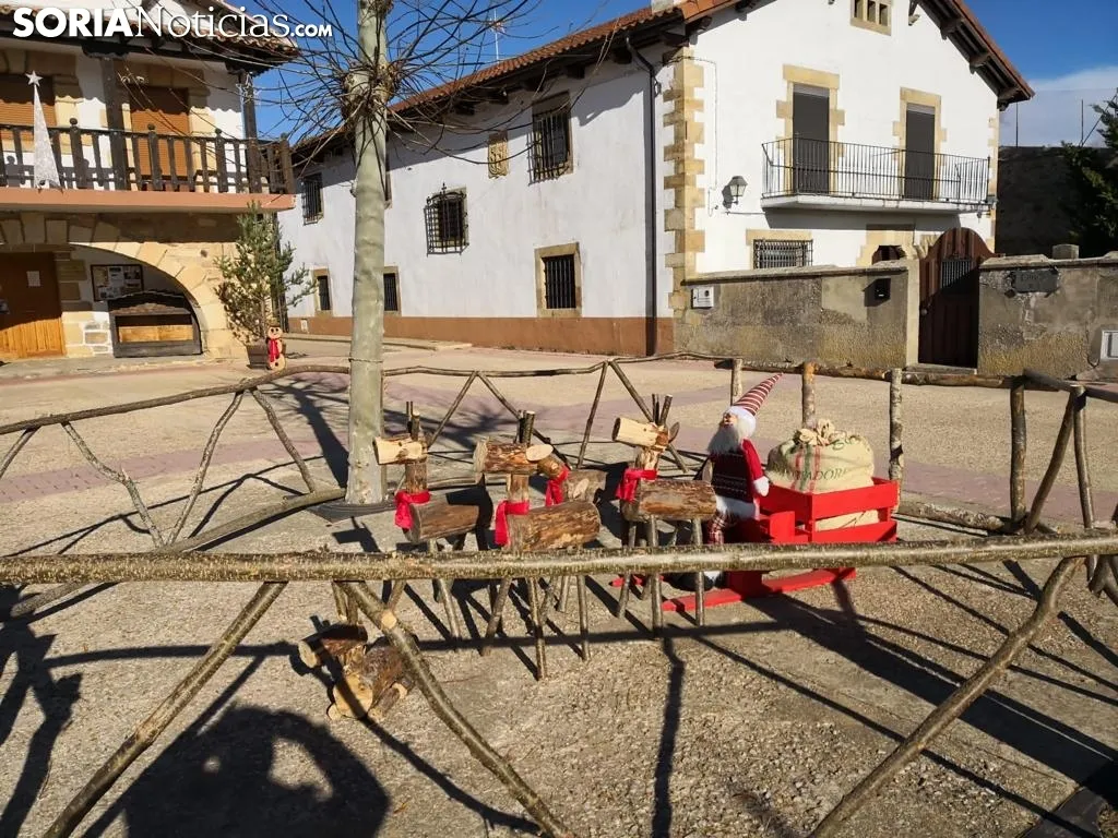 Imágenes del Belén instalado en San Andrés de Soria