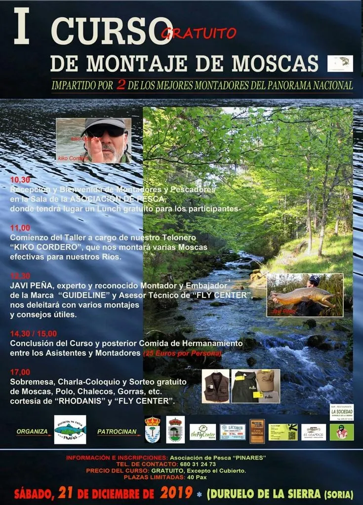 Foto 2 - La Asociaci&oacute;n de Pesca 'Pinares' se estrena con un curso de montaje de moscas