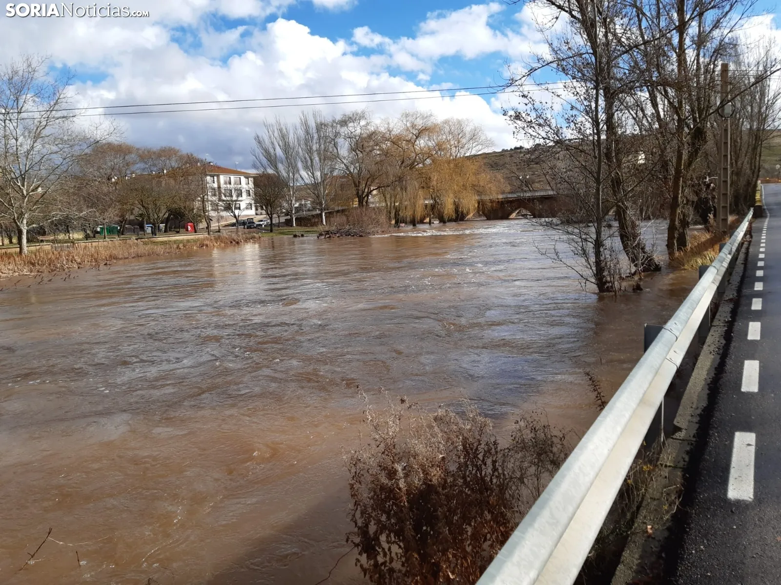 Borrasca Elsa en Soria.
