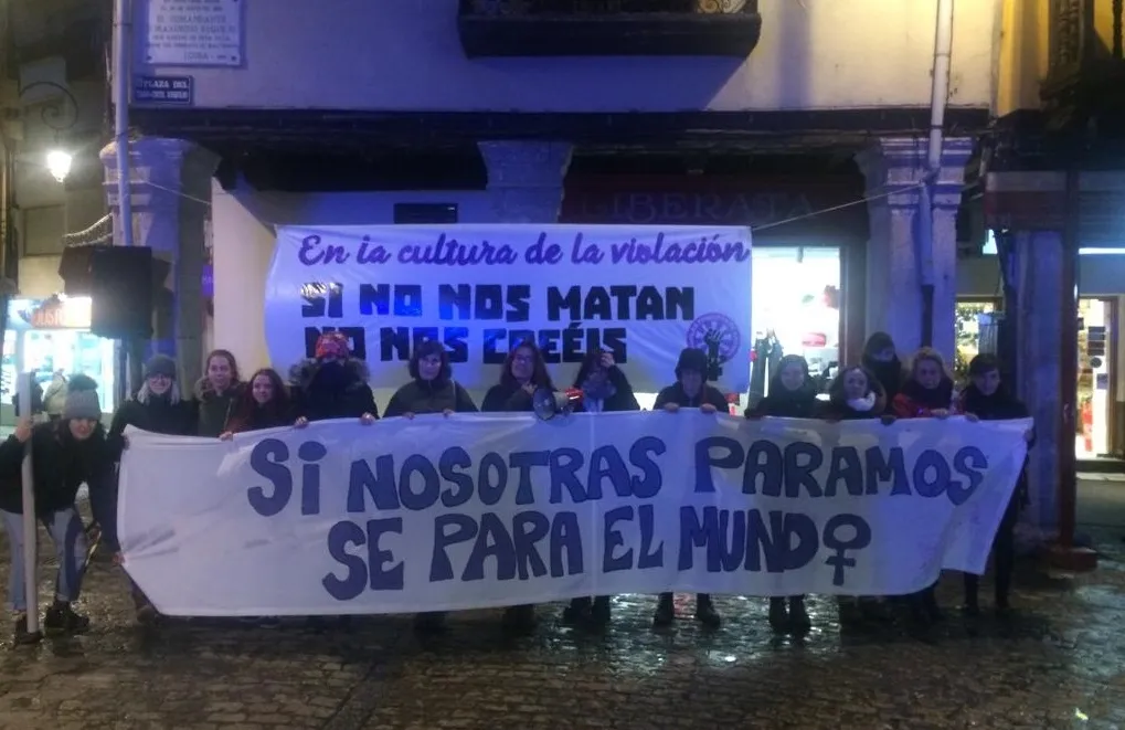 Asamblea Feminista de Soria en Aranda.