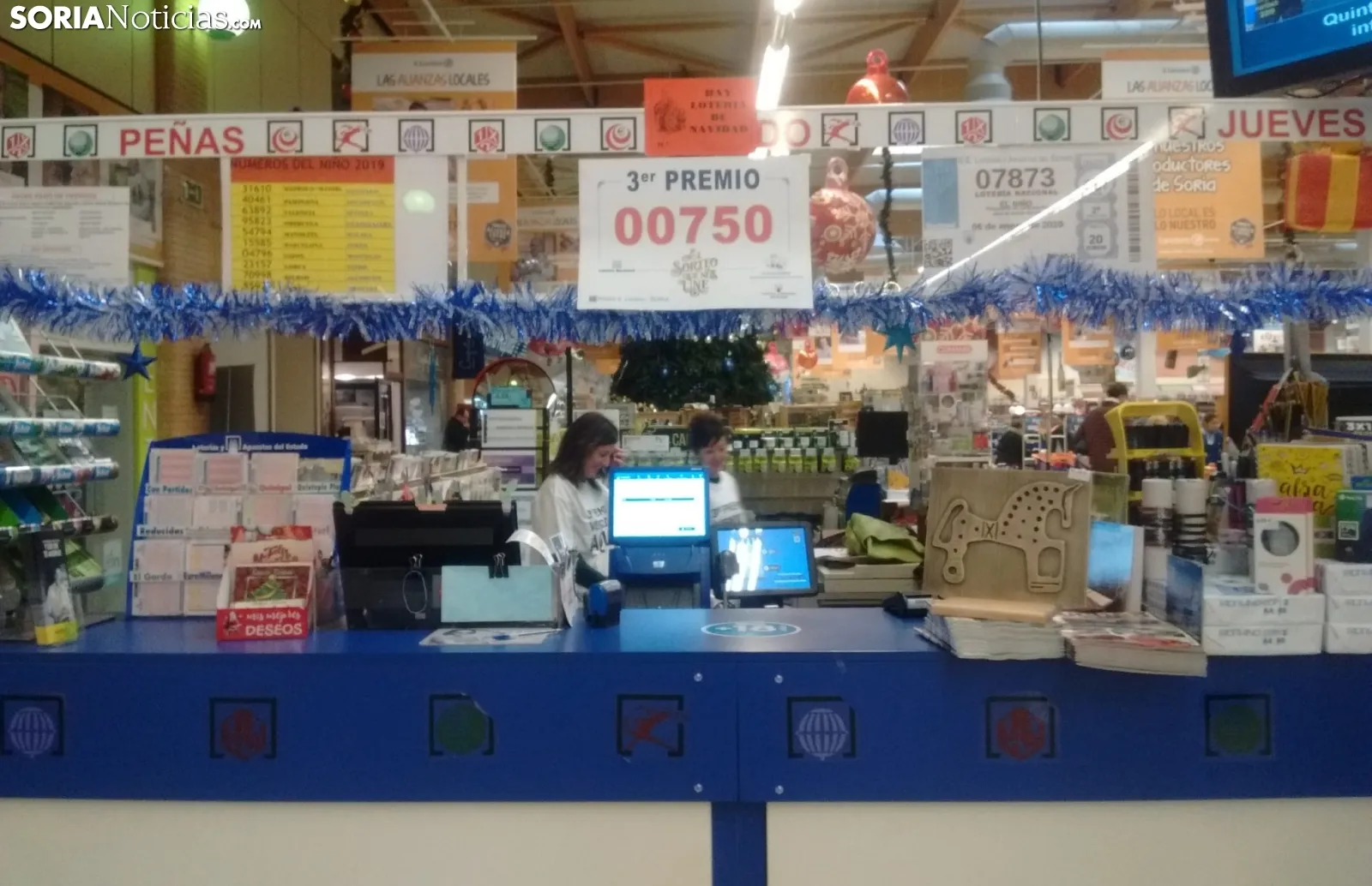 Kiosko de E.Lecrerc.