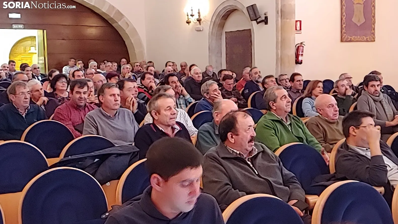 Una imagen del acto central en el Aula Tirso de Molina. /M Audiovisuales