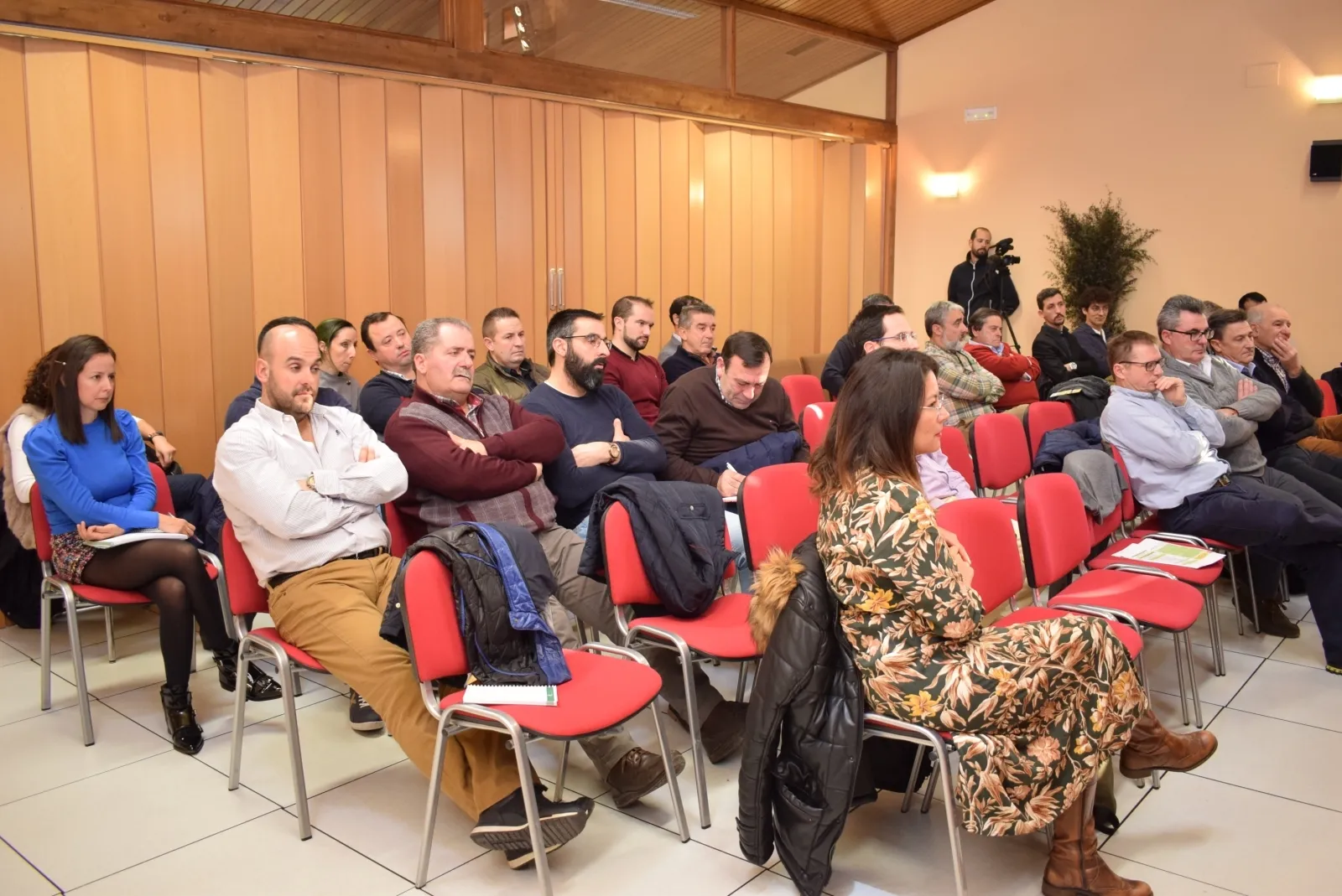 Imagen de la jornada en la sede de COPISO este martes.